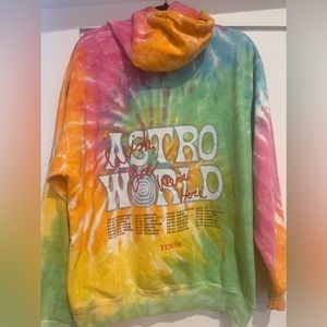 ASTROWORLD Tour Tie Dyed Hoodie